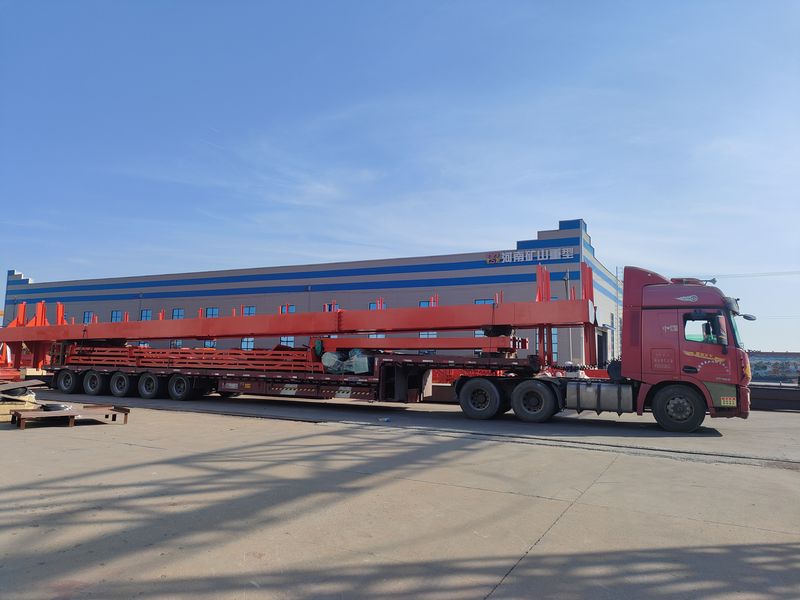 電動葫蘆門式起重機  2臺 MHxh10t—24m 制作完成，發往湖北交付客戶使用